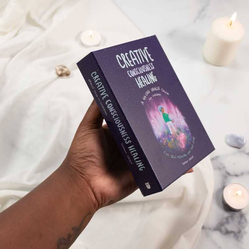 Creative Consciousness Healing: A 44-Card Oracle Deck and Guidebook for Self-Healing and Self-Care