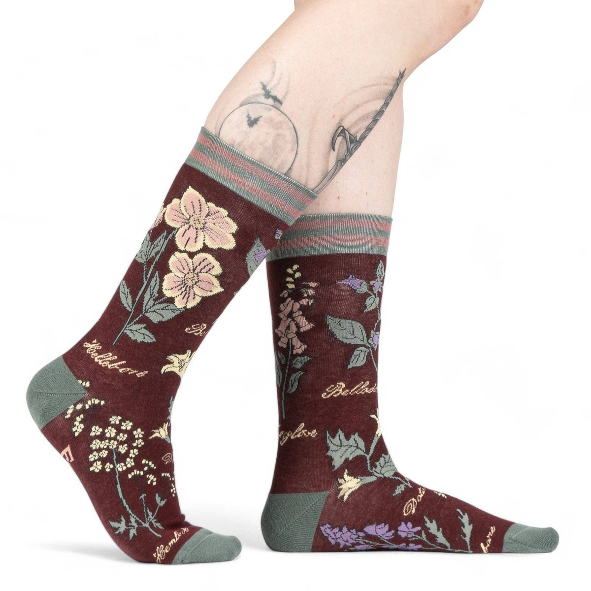 Baneful Botany Crew Socks