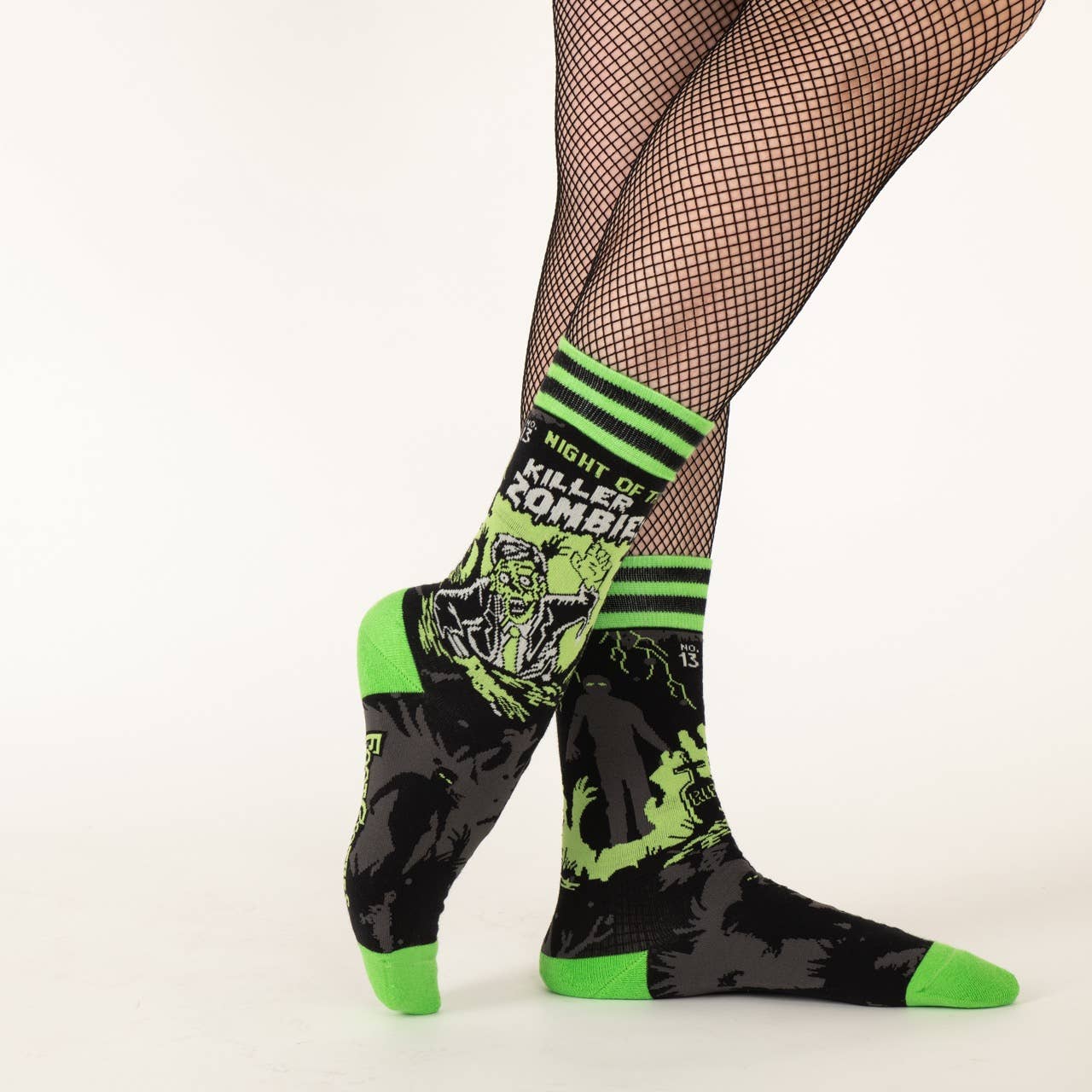 Night of the Killer Zombies Crew Socks