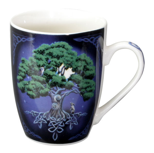 Tree Of Life Bone China Mug