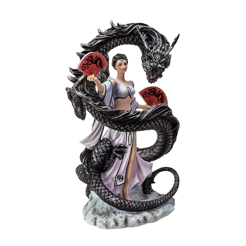 Dragon Dancer Statue by Anne Stokes