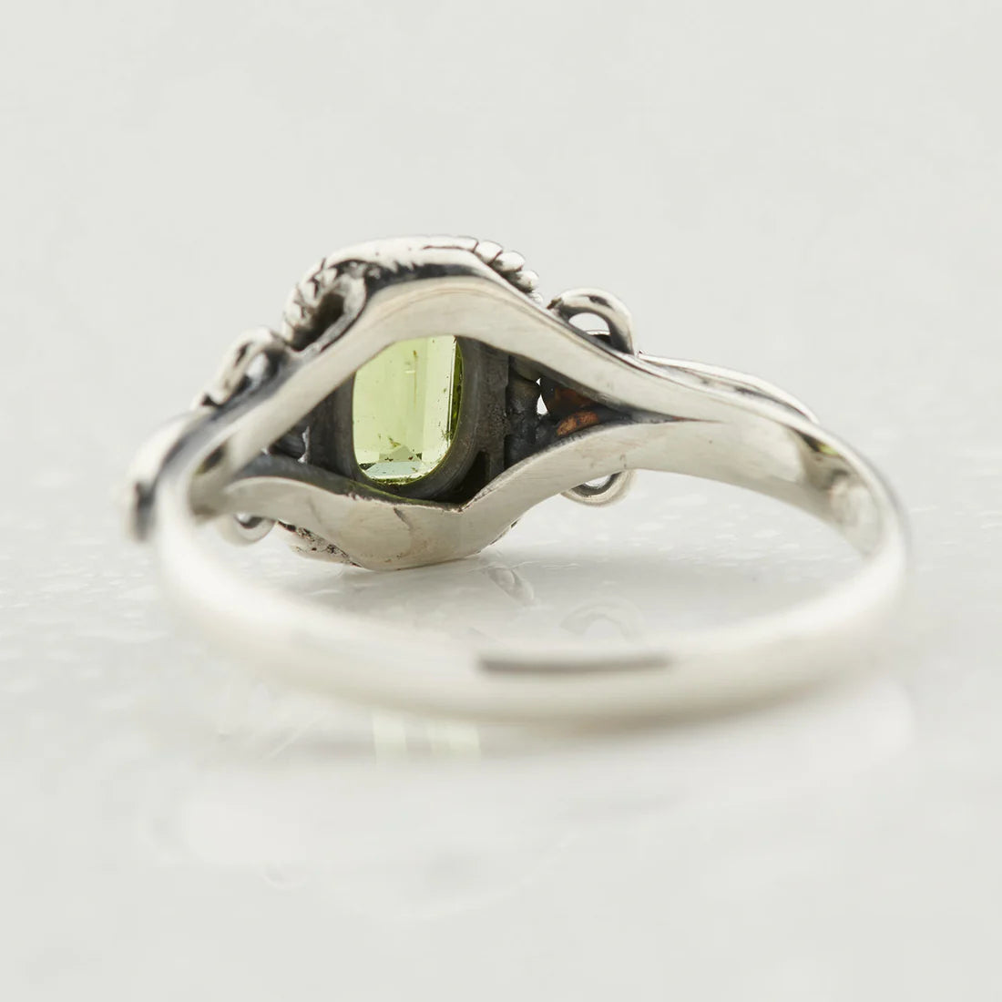 Peridot Sterling Silver Orion Ring