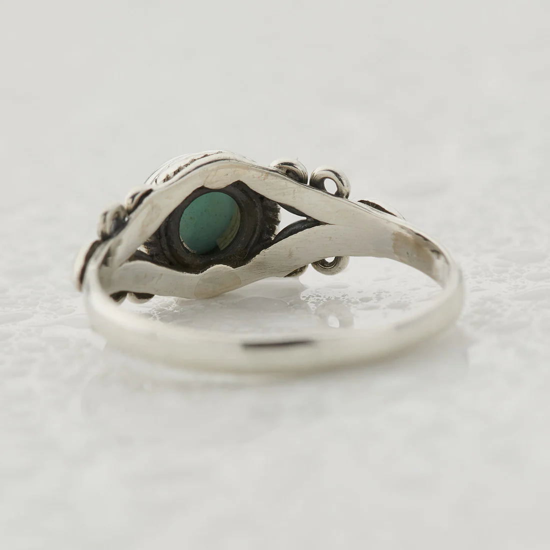 Larimar Sterling Silver Eden Ring