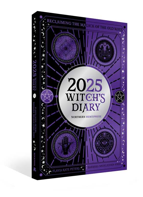 2025 Witch's Diary - Northern Hemisphere by Flavia Kate Peters