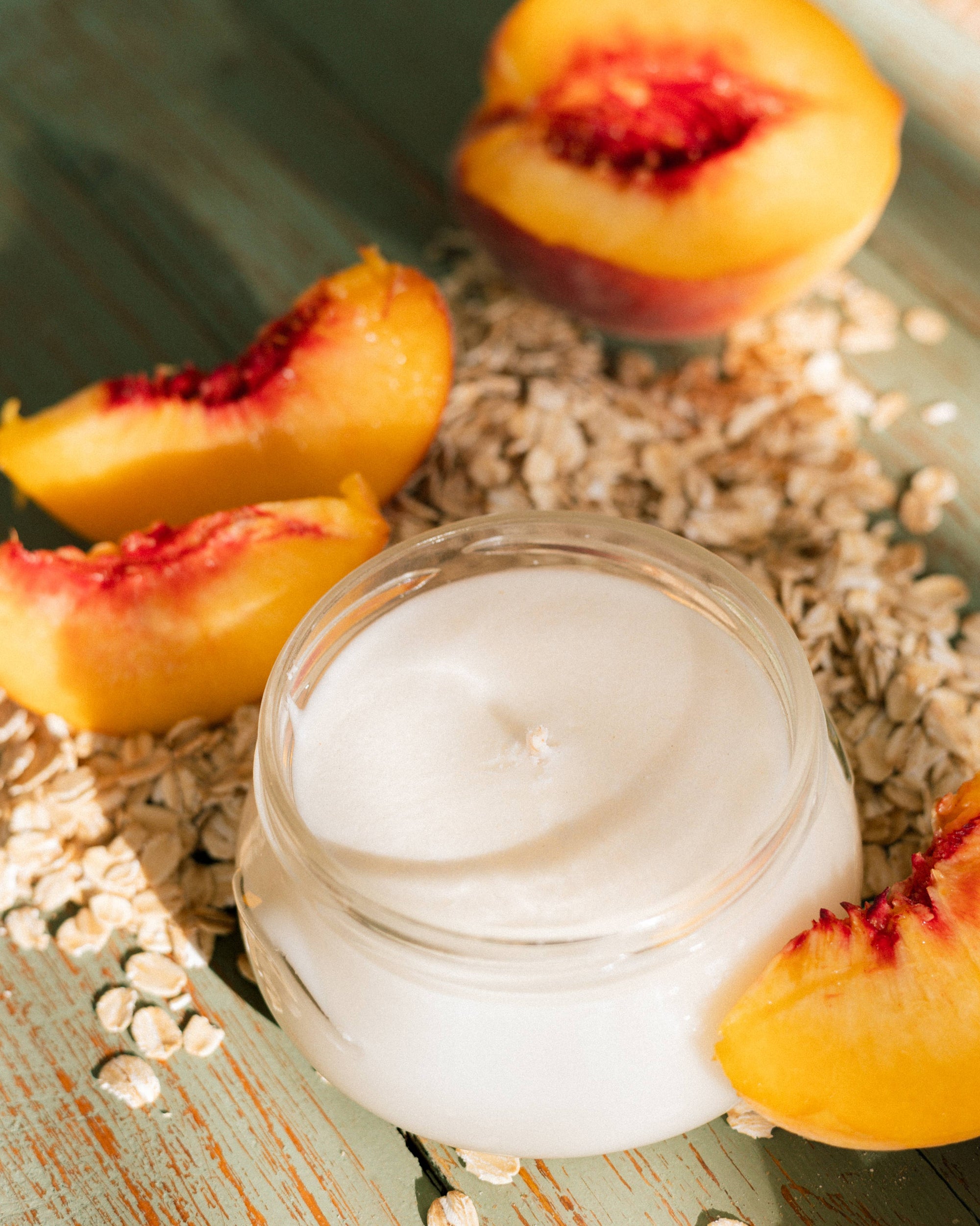 6 oz Peach Oatmeal Candle