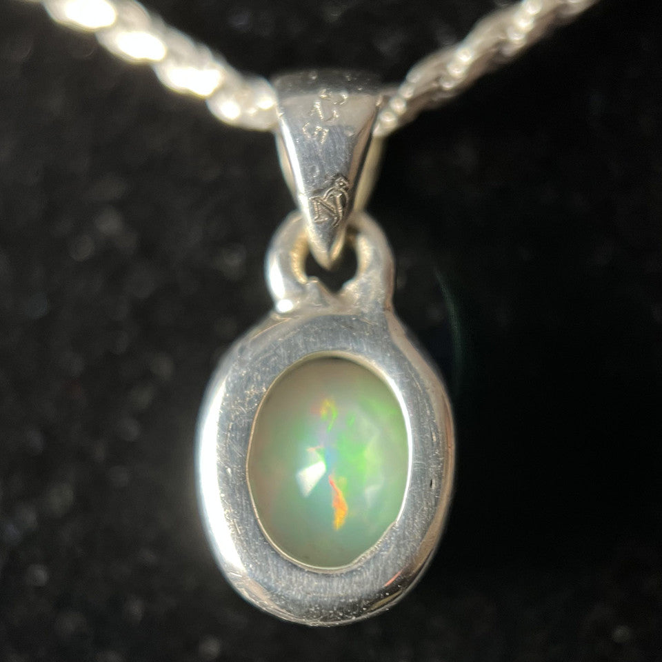 Ethiopian on sale opal pendant