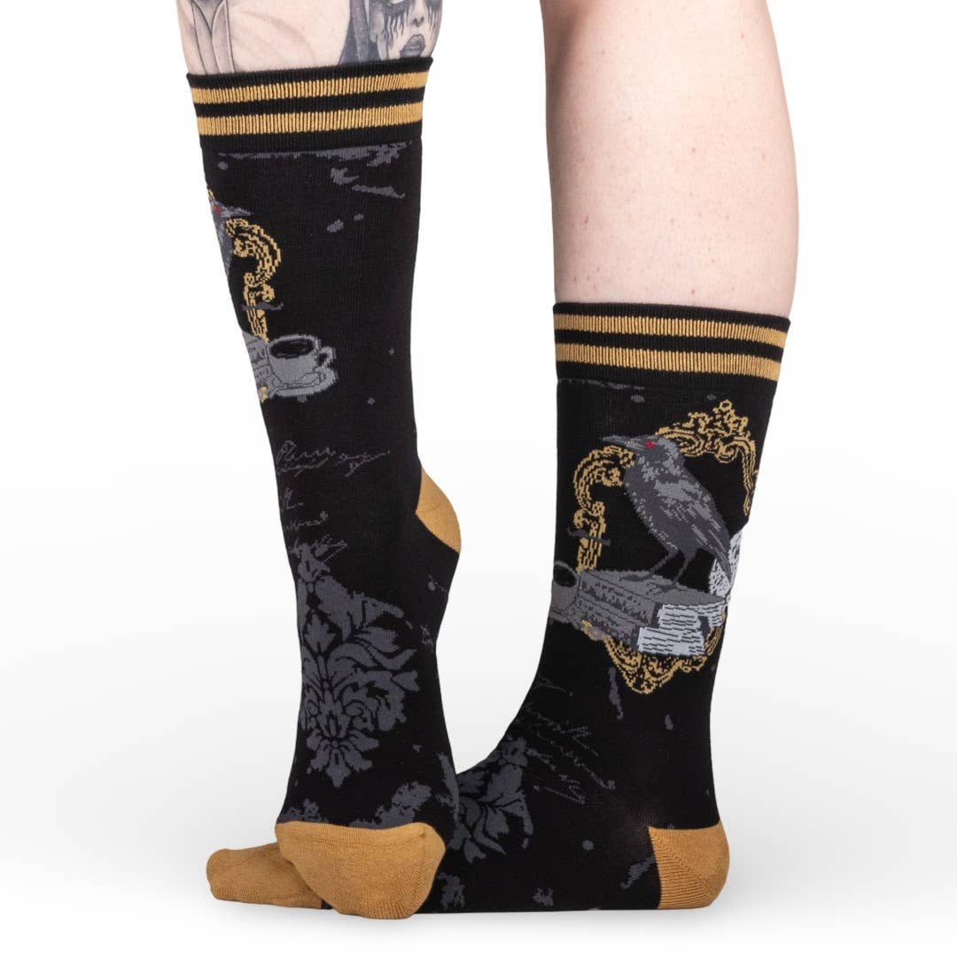 Raven's Grimoire Crew Socks