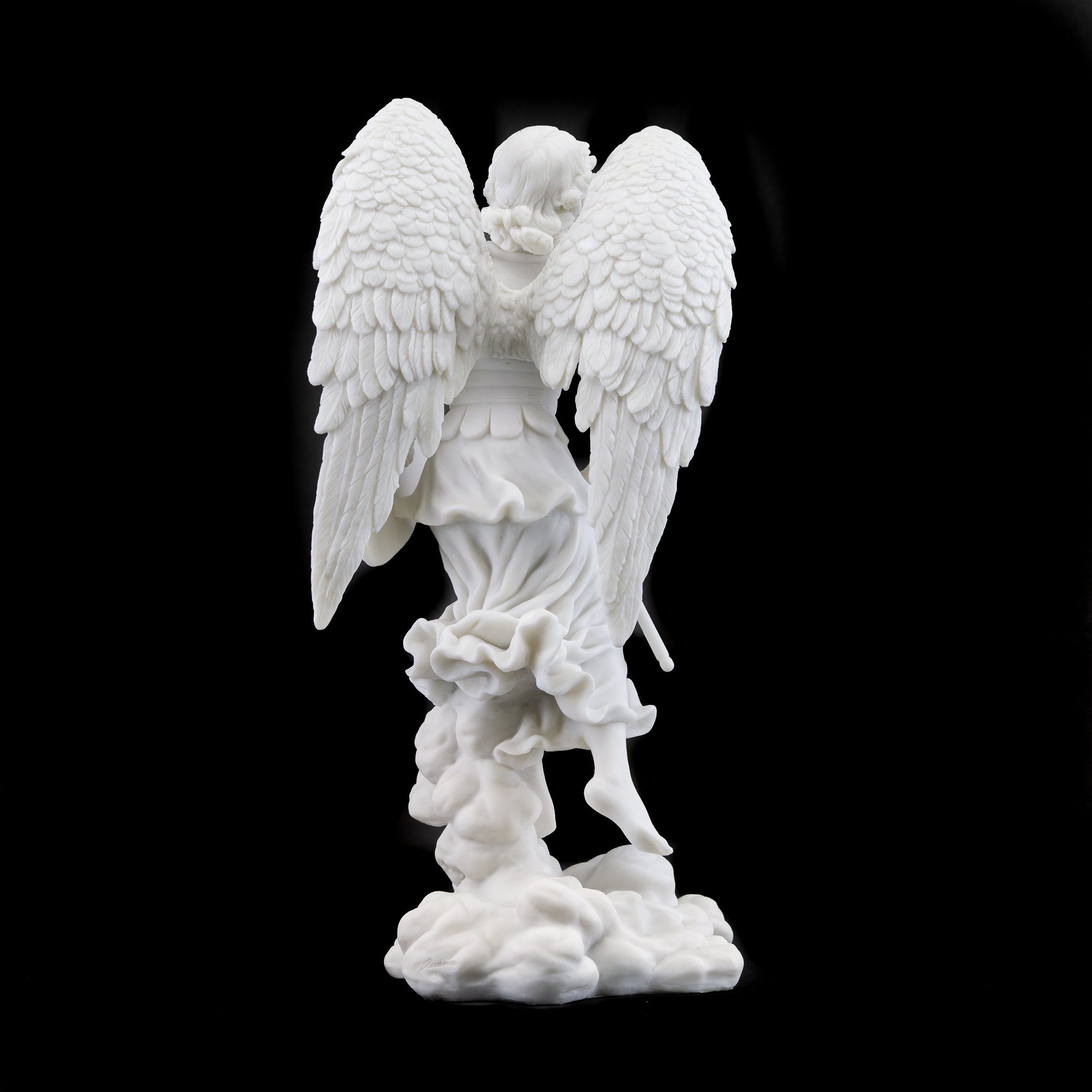 Archangel Raphael Statue - 13 Inches (Marble Finish)