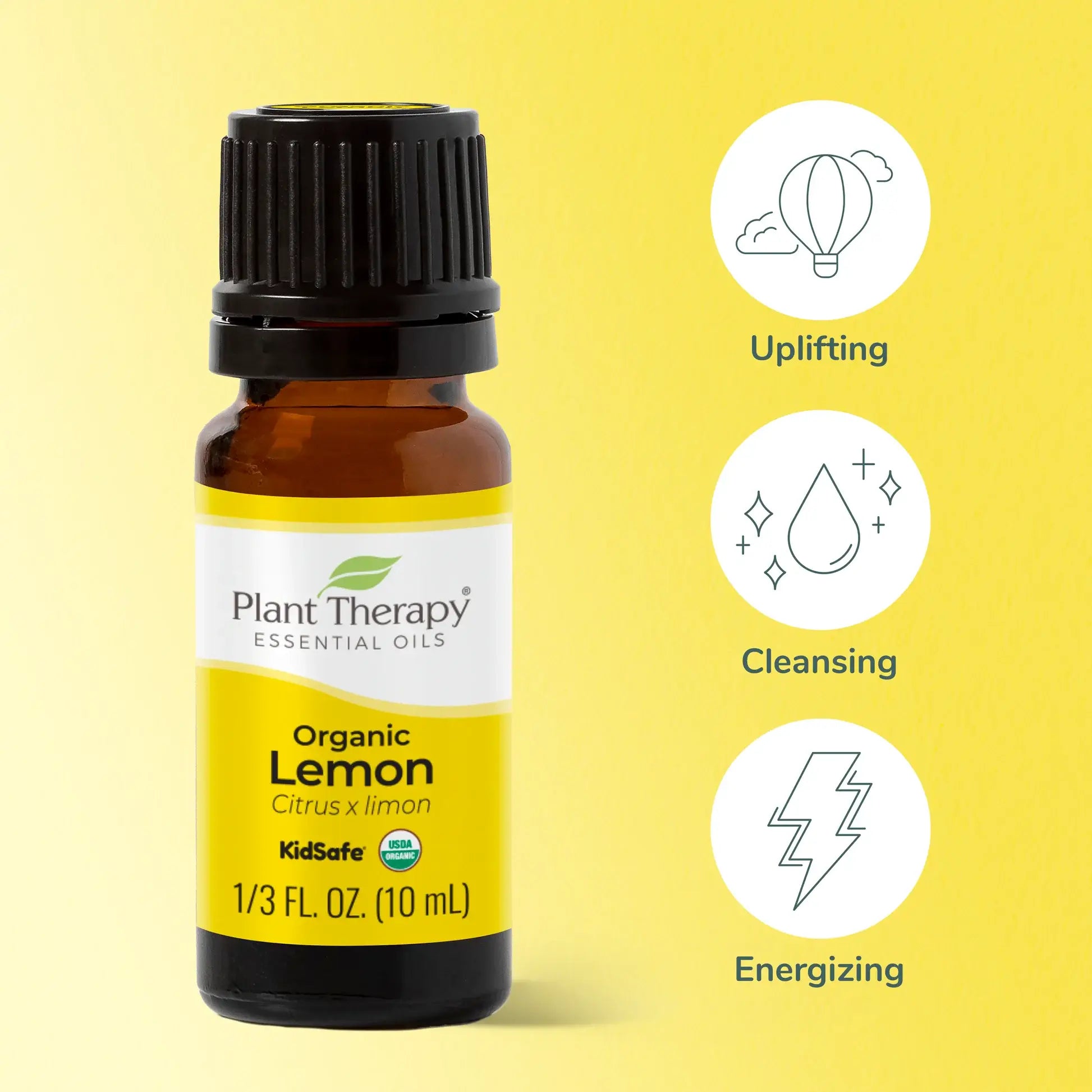 Organic Lemon Essential Oil 10 mL