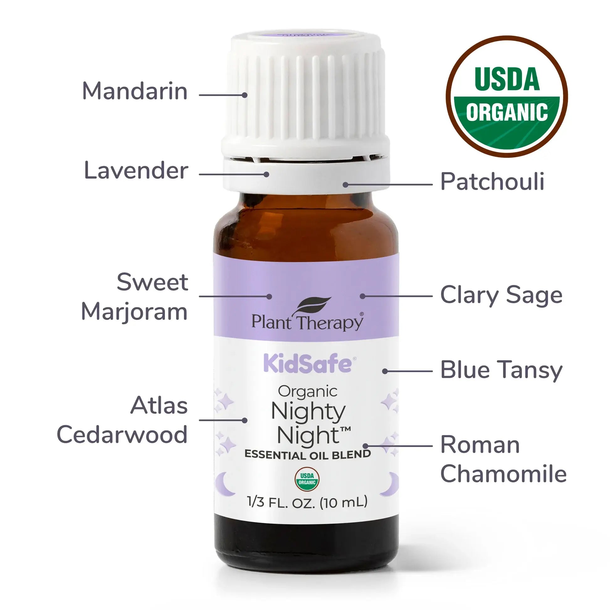 Organic Nighty Night KidSafe Essential Oil 10mL