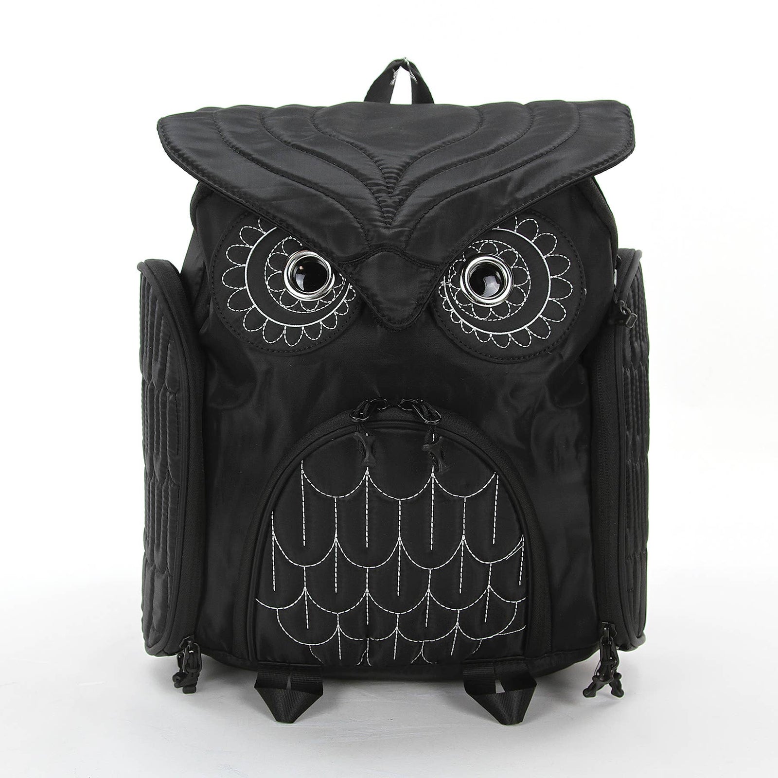 Black Owl Backpack