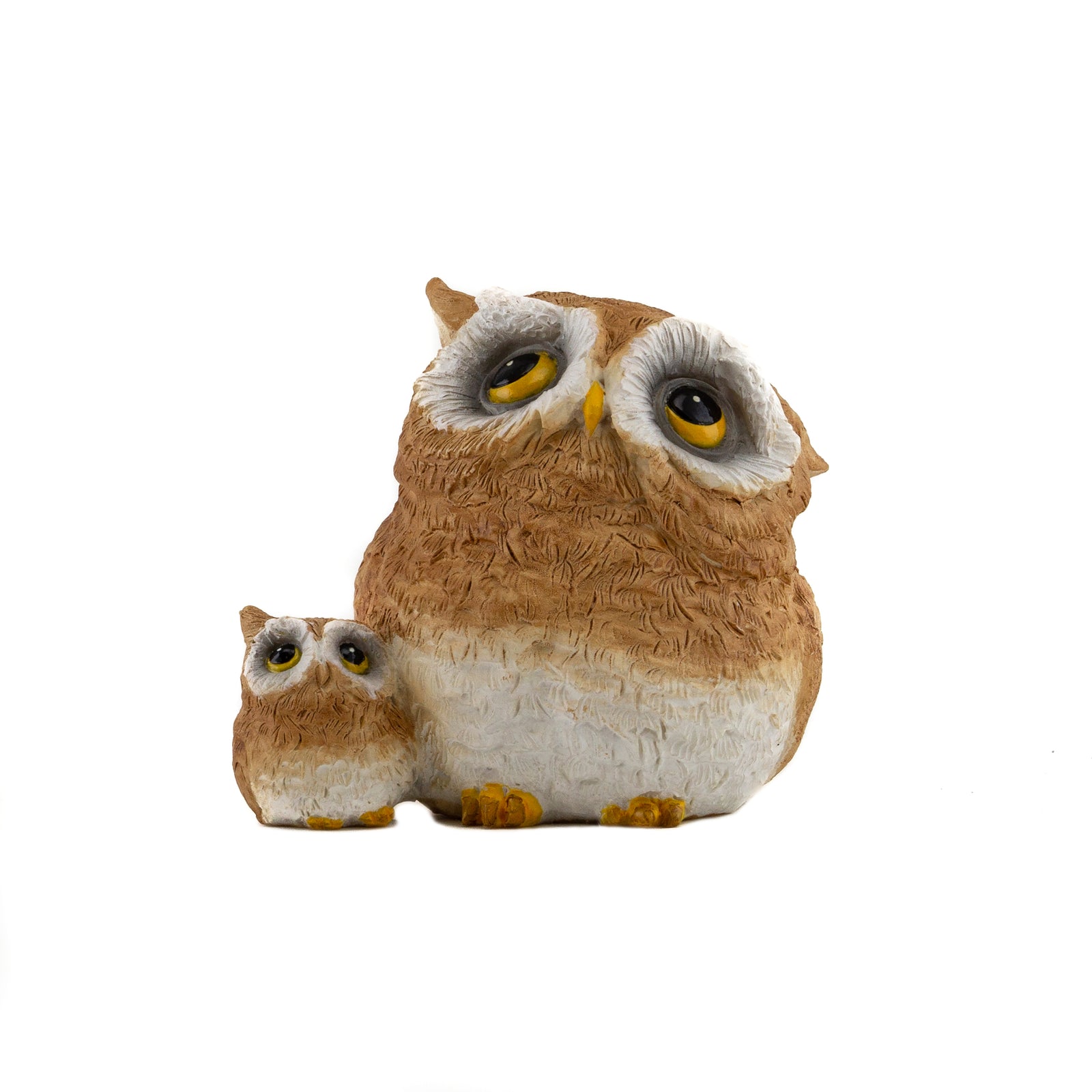 Owl With Baby Figurine