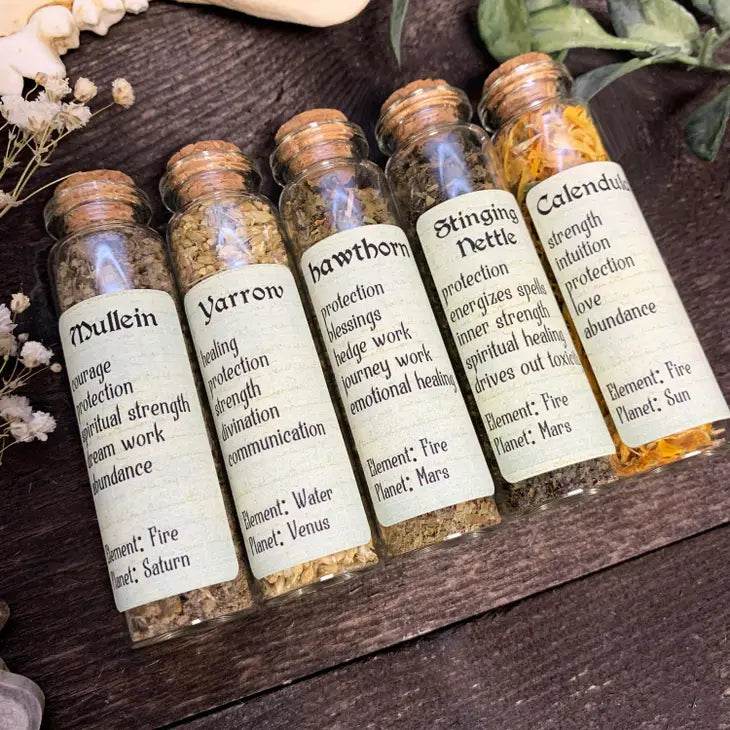 Magical Herbs Travel Herb Kit Altar Herbs Spell Herbs Herbal