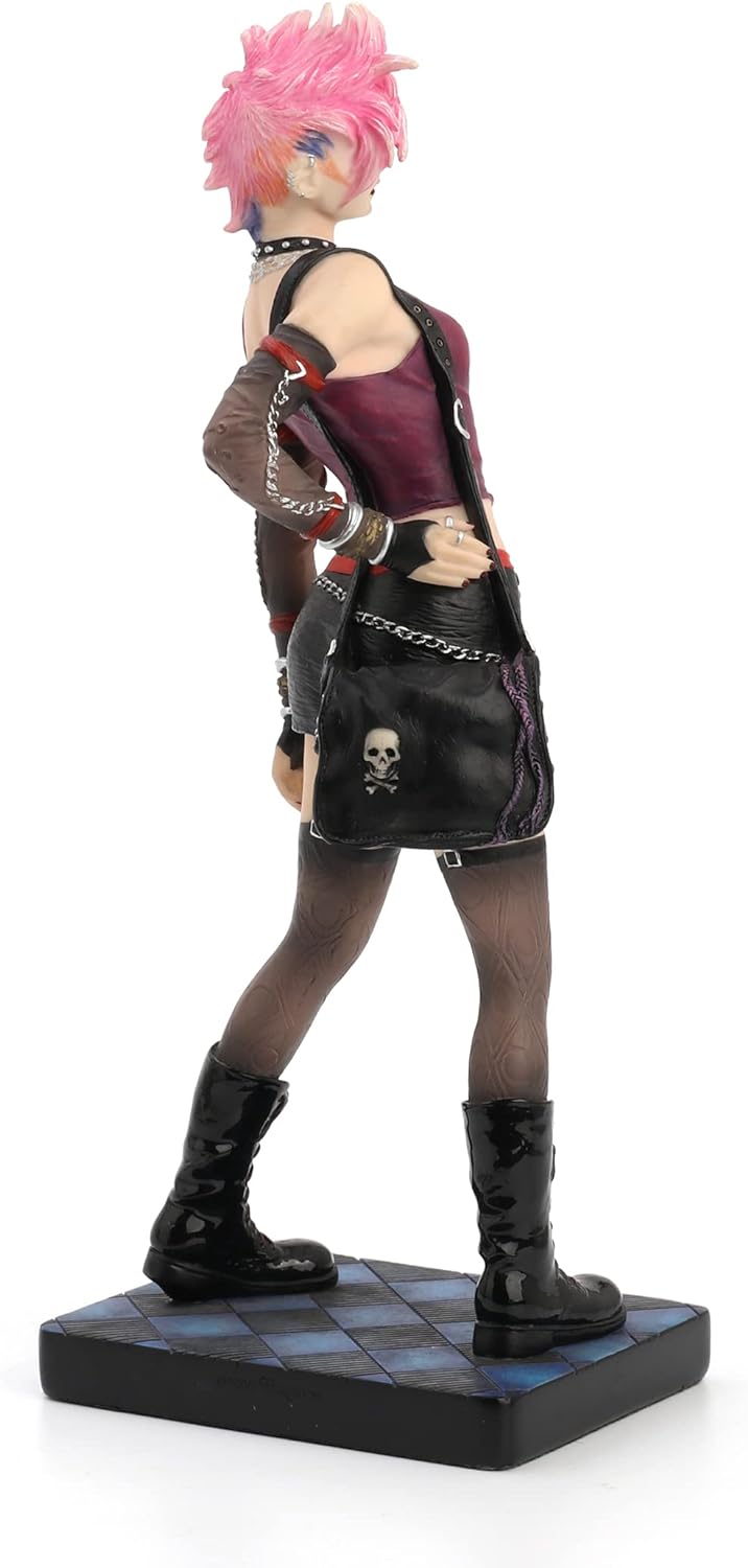 Punk Girl Walking Statue - 9.75"