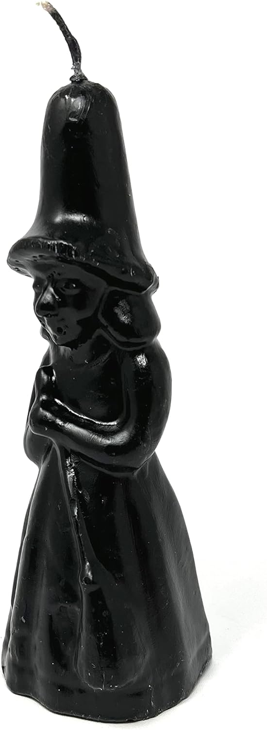 Black Witch Candle 7"