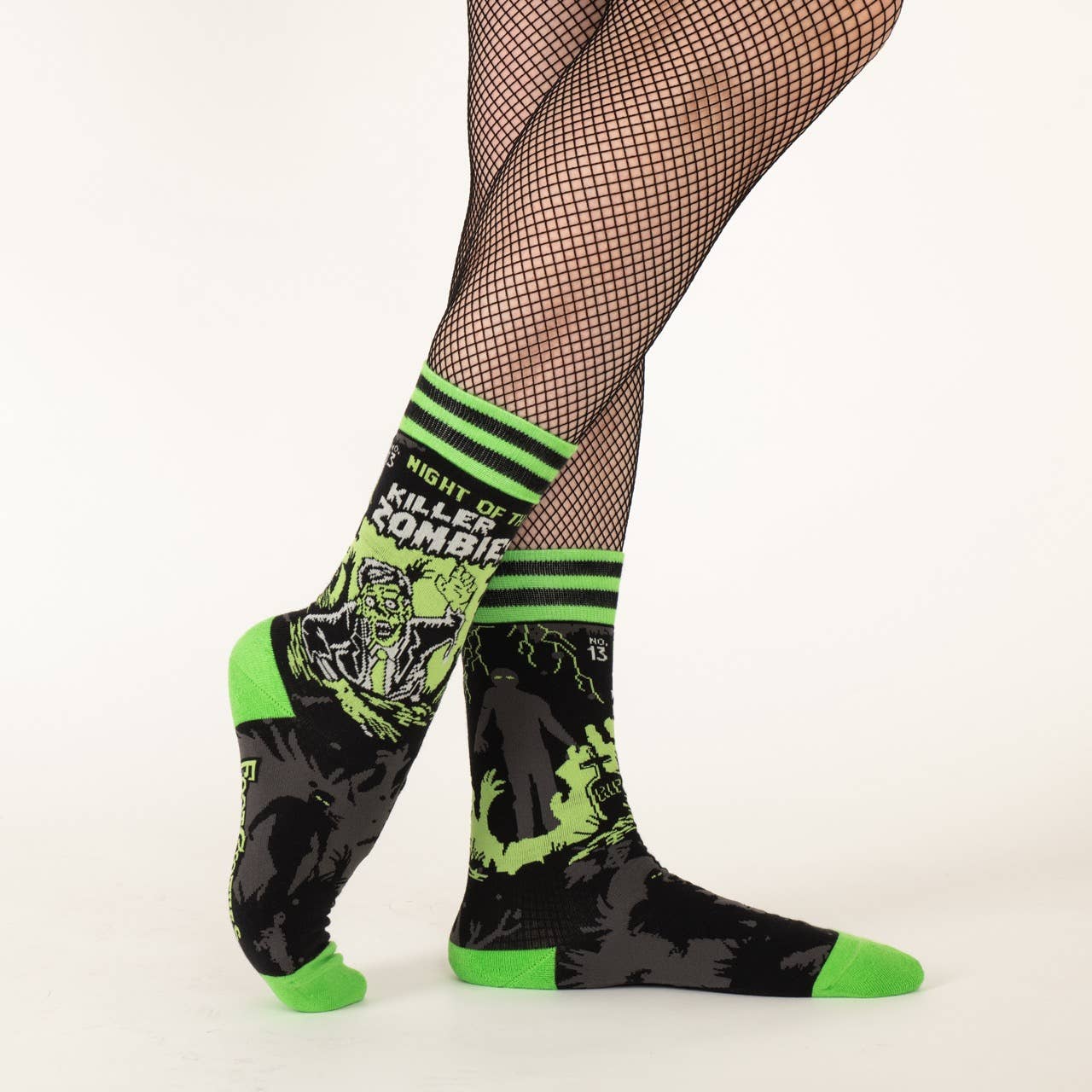 Night of the Killer Zombies Crew Socks