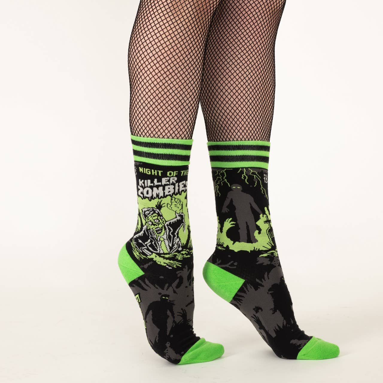 Night of the Killer Zombies Crew Socks