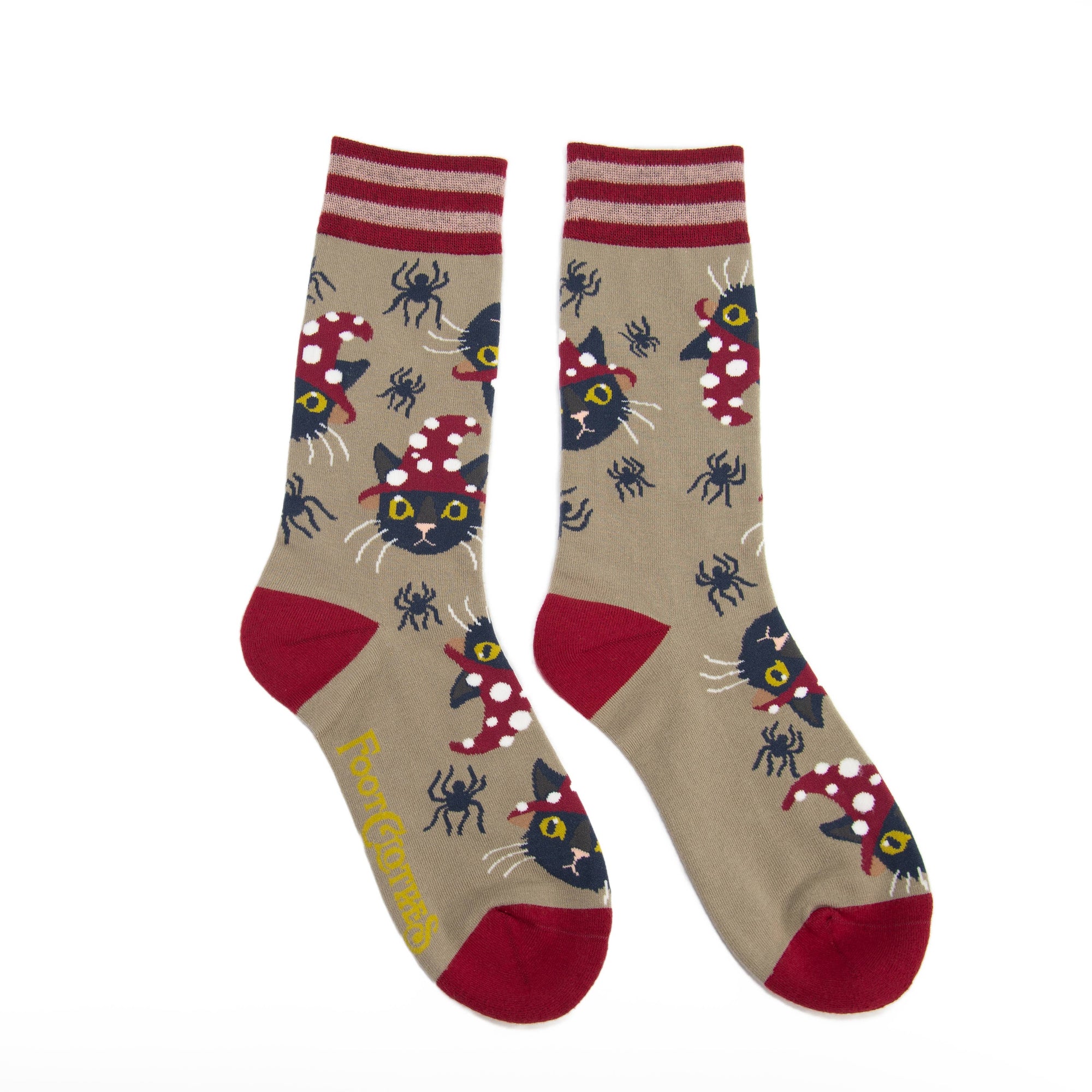 Witchy Whiskers Crew Socks