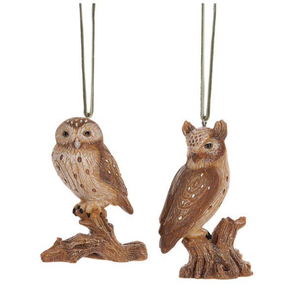 Elegant Owl Ornament