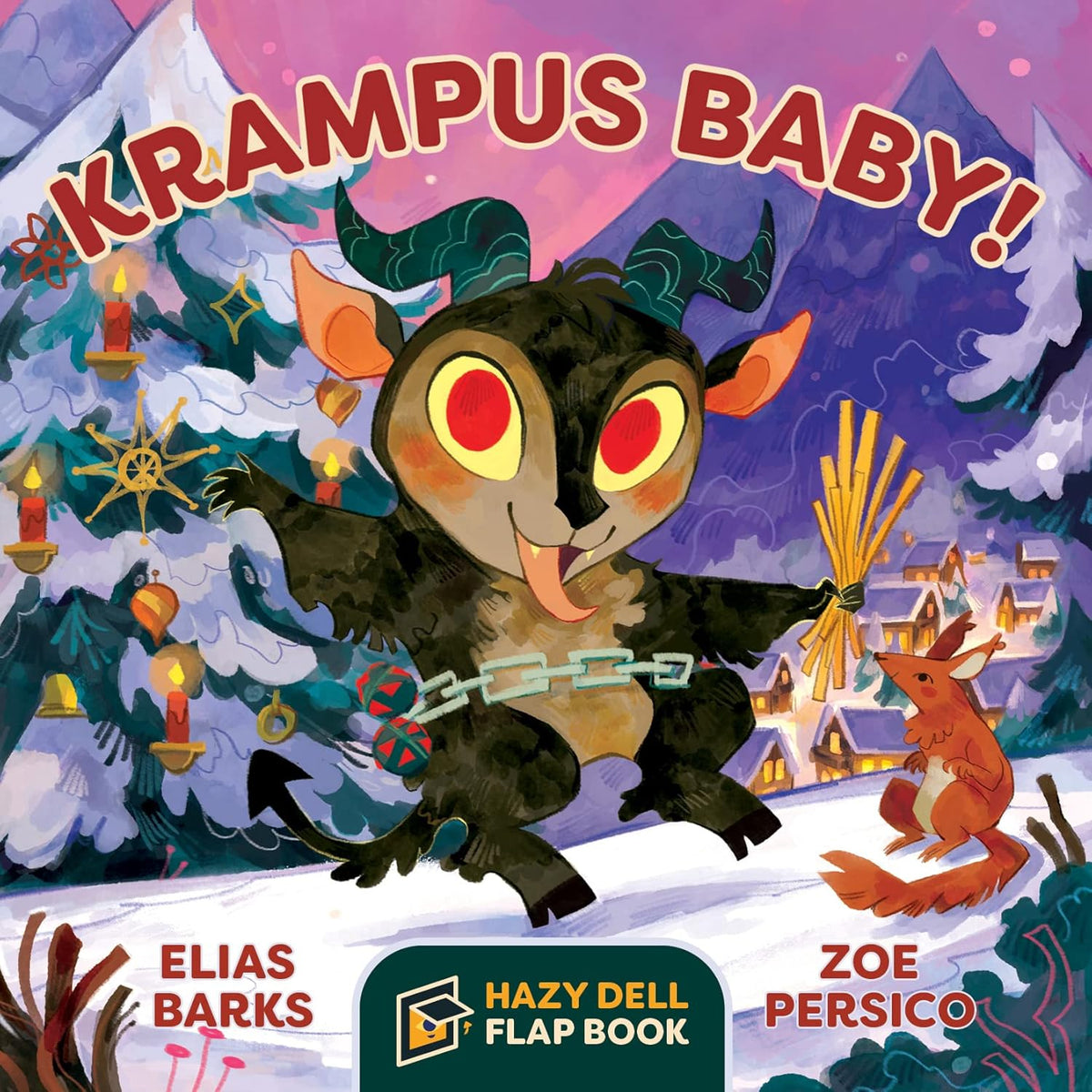 Krampus Baby! Lift Flap Book