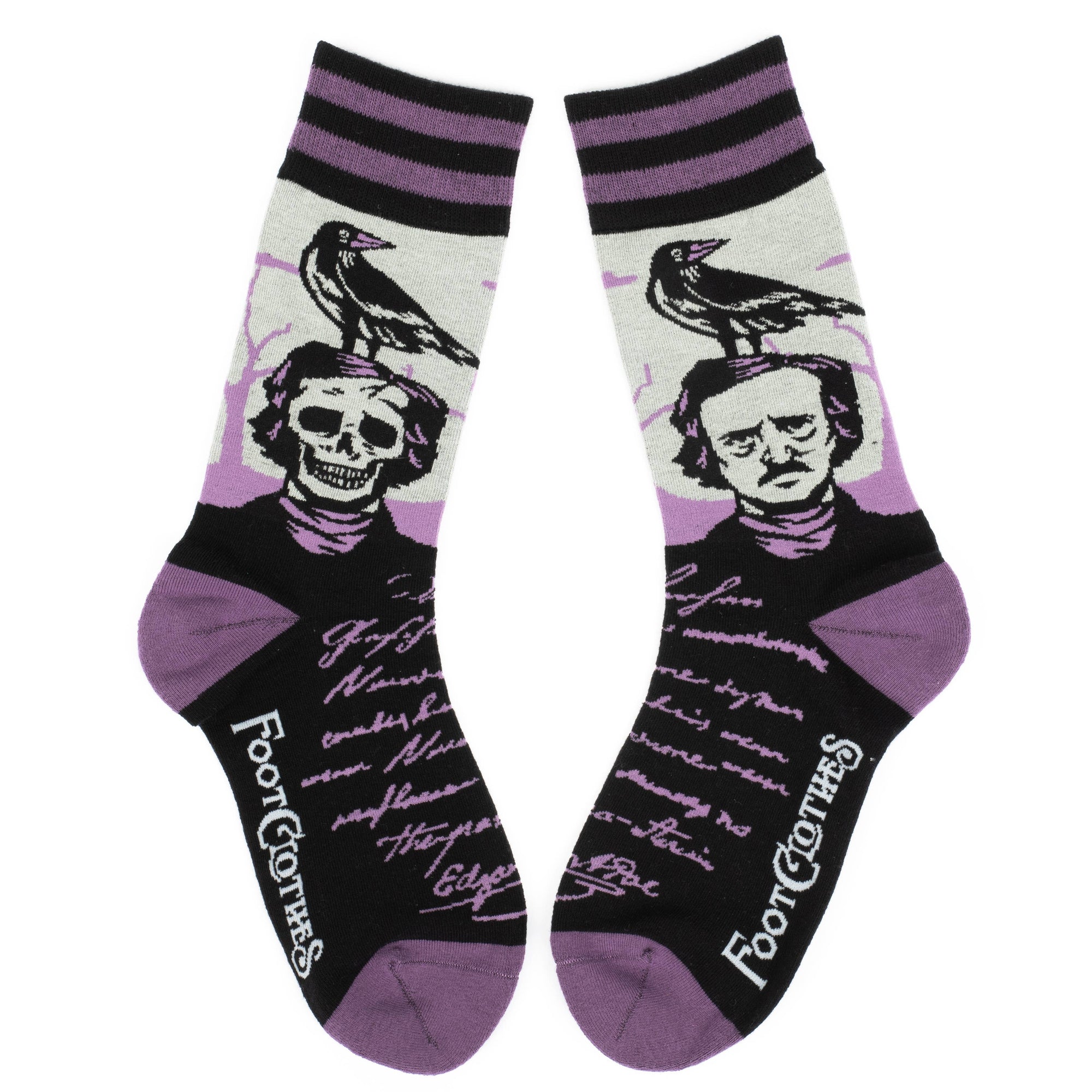 The Raven Poe Socks