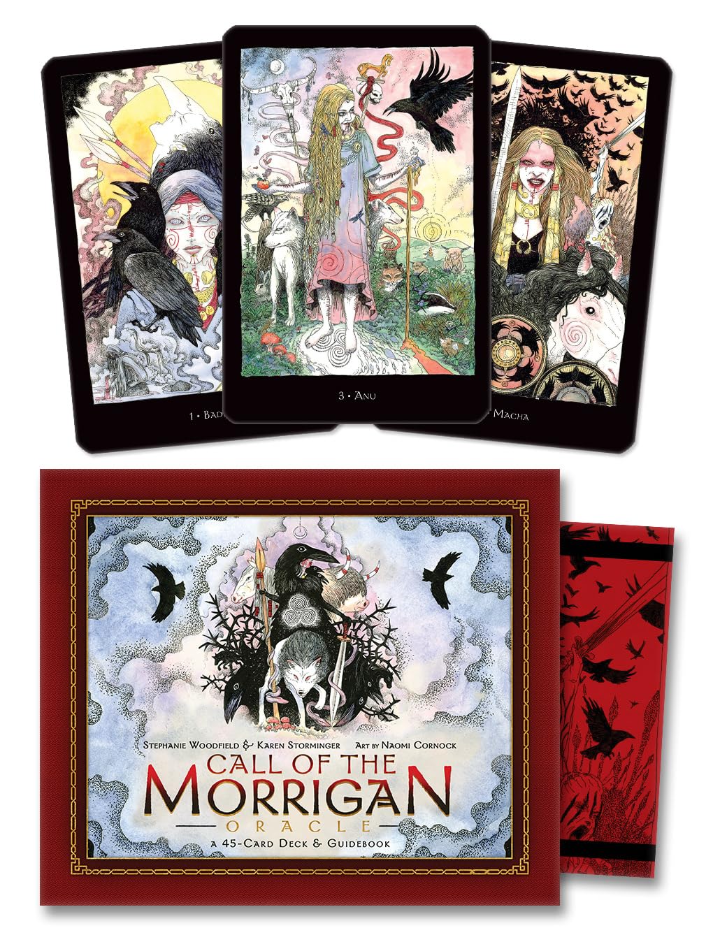 Call of the Morrigan Oracle: A 45-Card Deck &amp; Guidebook