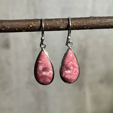 Thulite earrings on sale