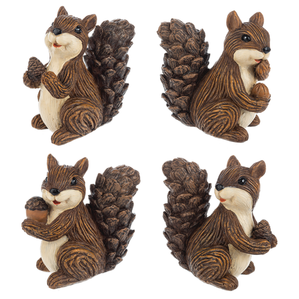 Friendly Squirrel Figurine