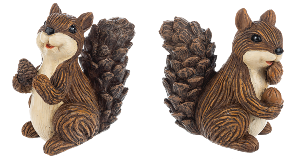 Friendly Squirrel Figurine