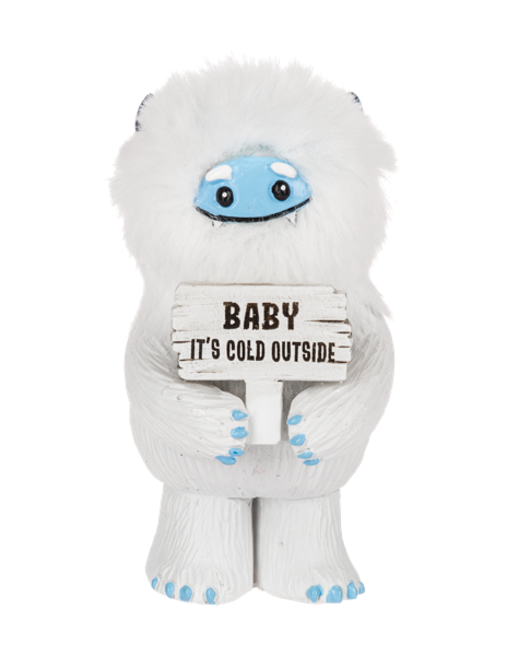 Yuletide Yeti Figurine