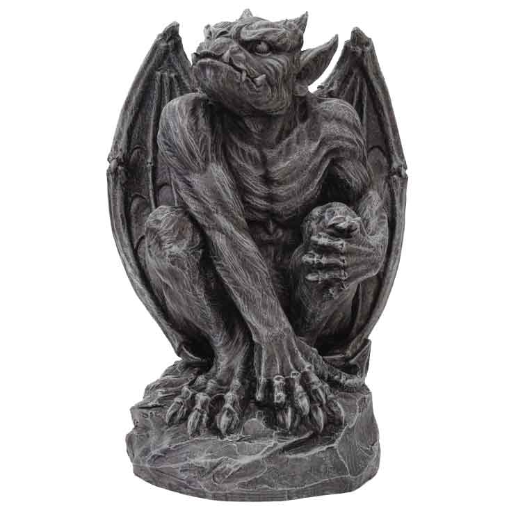 Snarling Gargoyle Statue