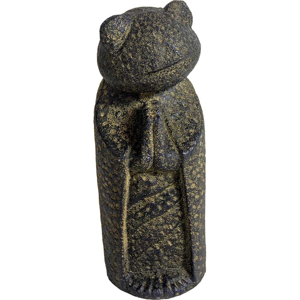 Volcanic Stone Statue - Jizo Frog