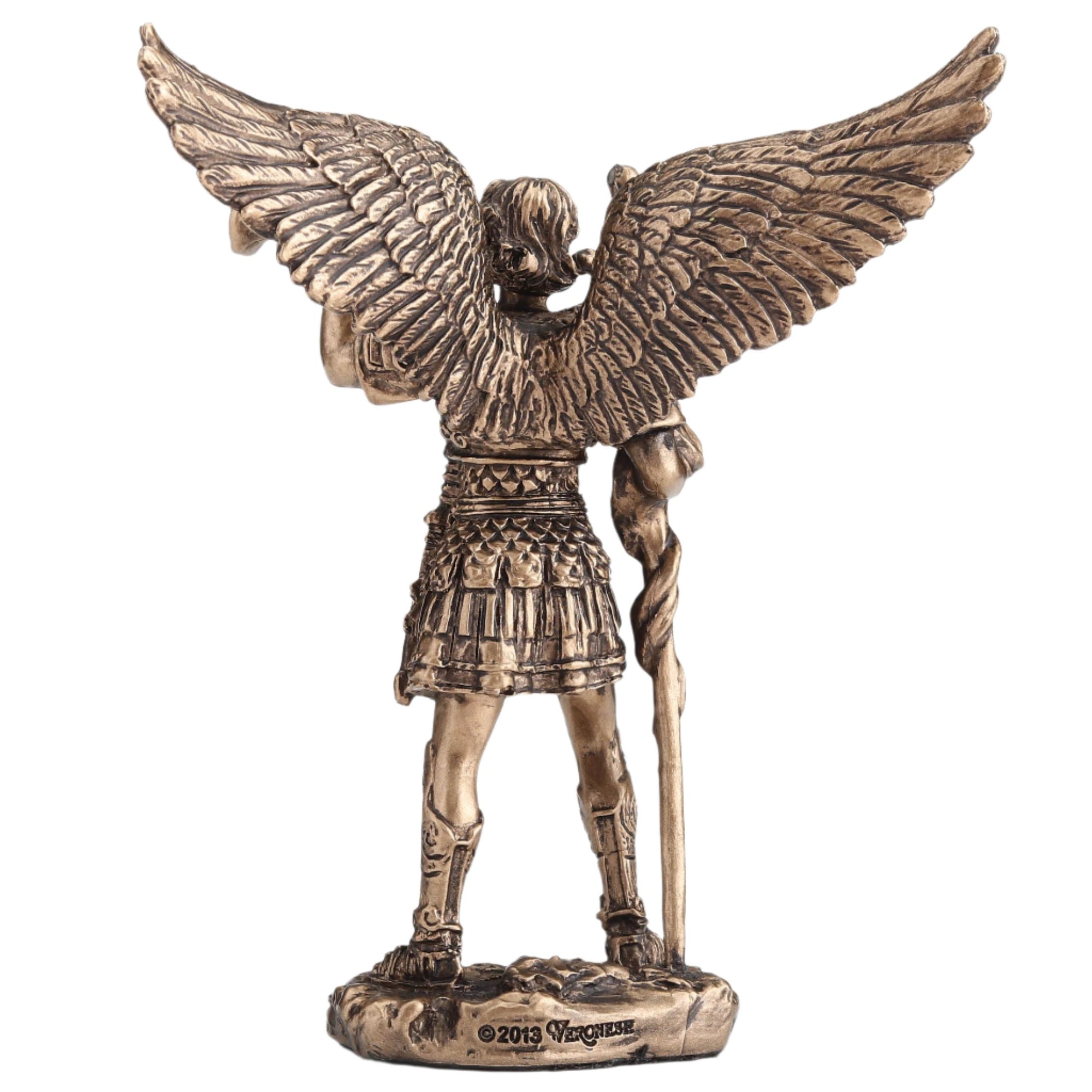 Archangel - St. Gabriel With Trumpet Statue - 3.5"