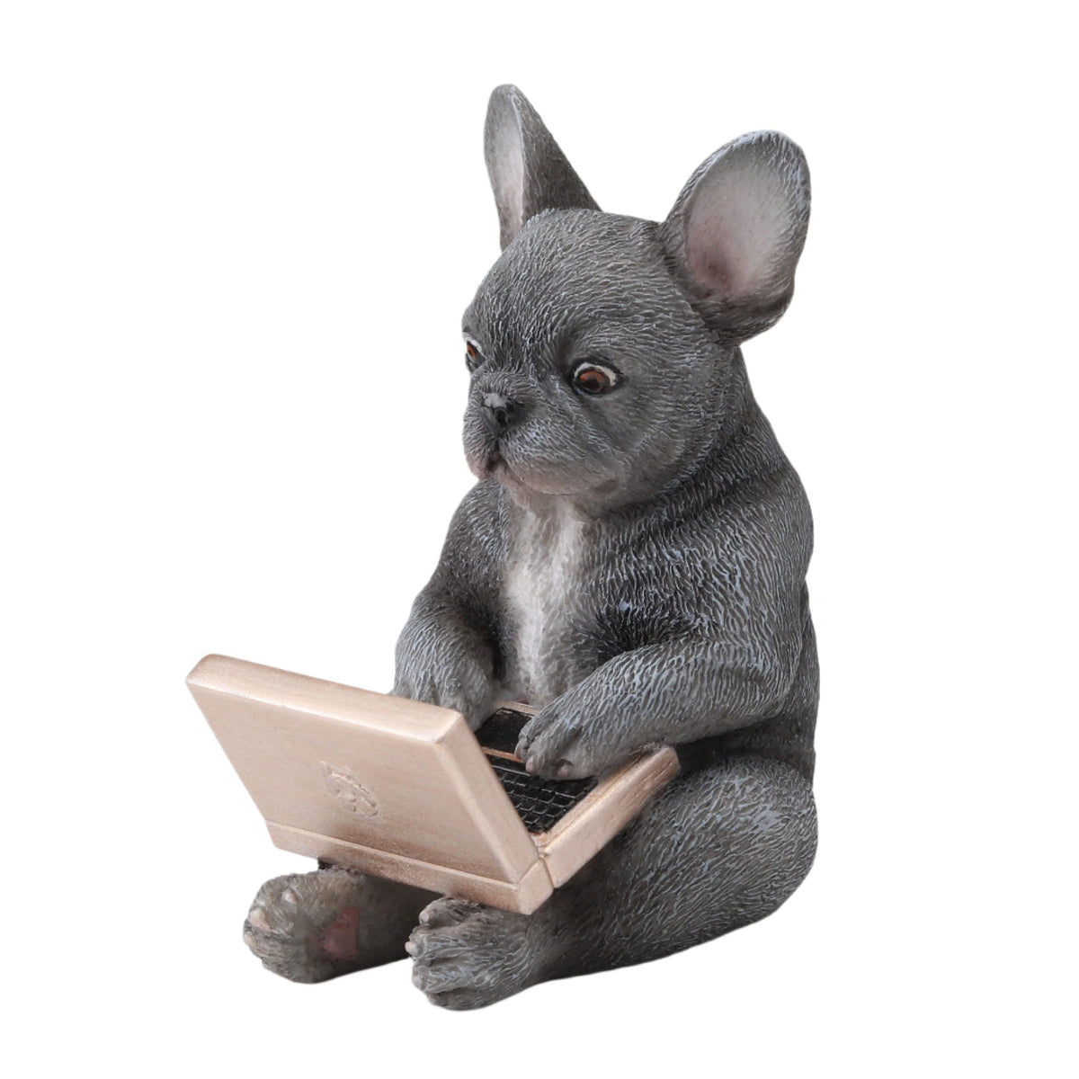 French Bulldog Chat Room Menace Statue 