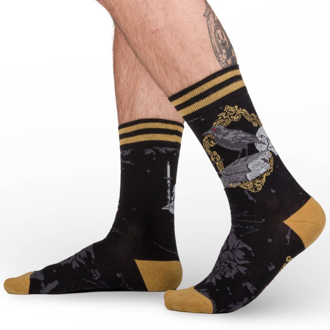 Raven's Grimoire Crew Socks