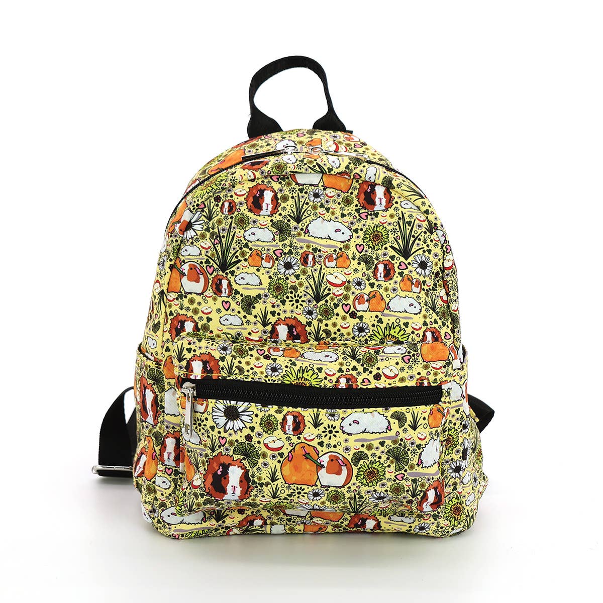 Guinea Pig With Flowers Mini Backpack