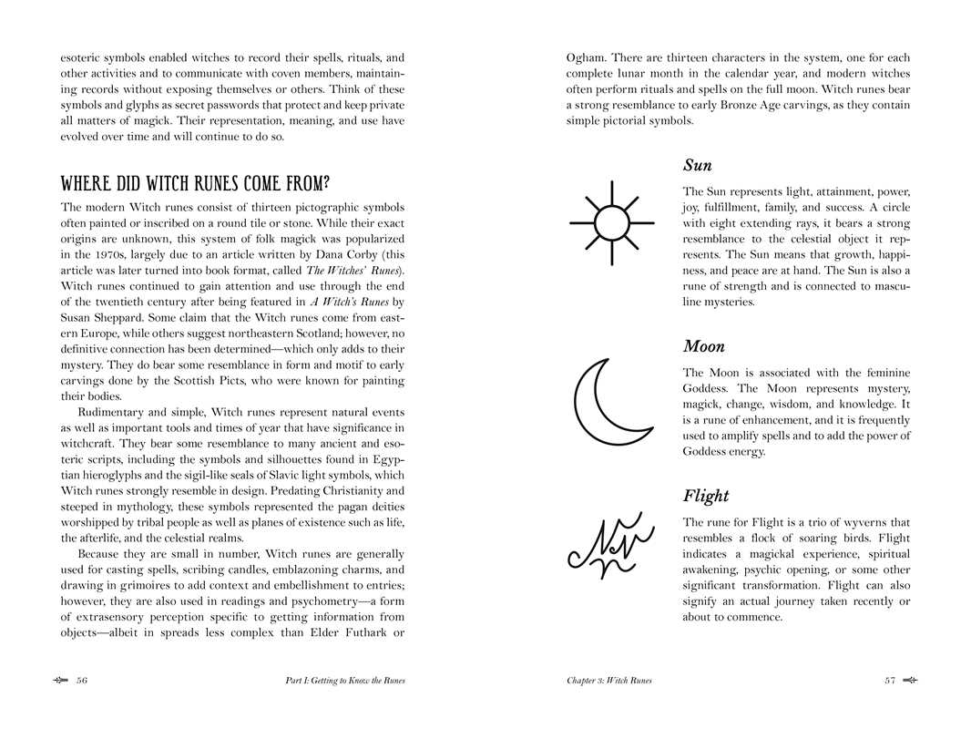 Modern Witchcraft Guide to Runes by Judy Ann Nock