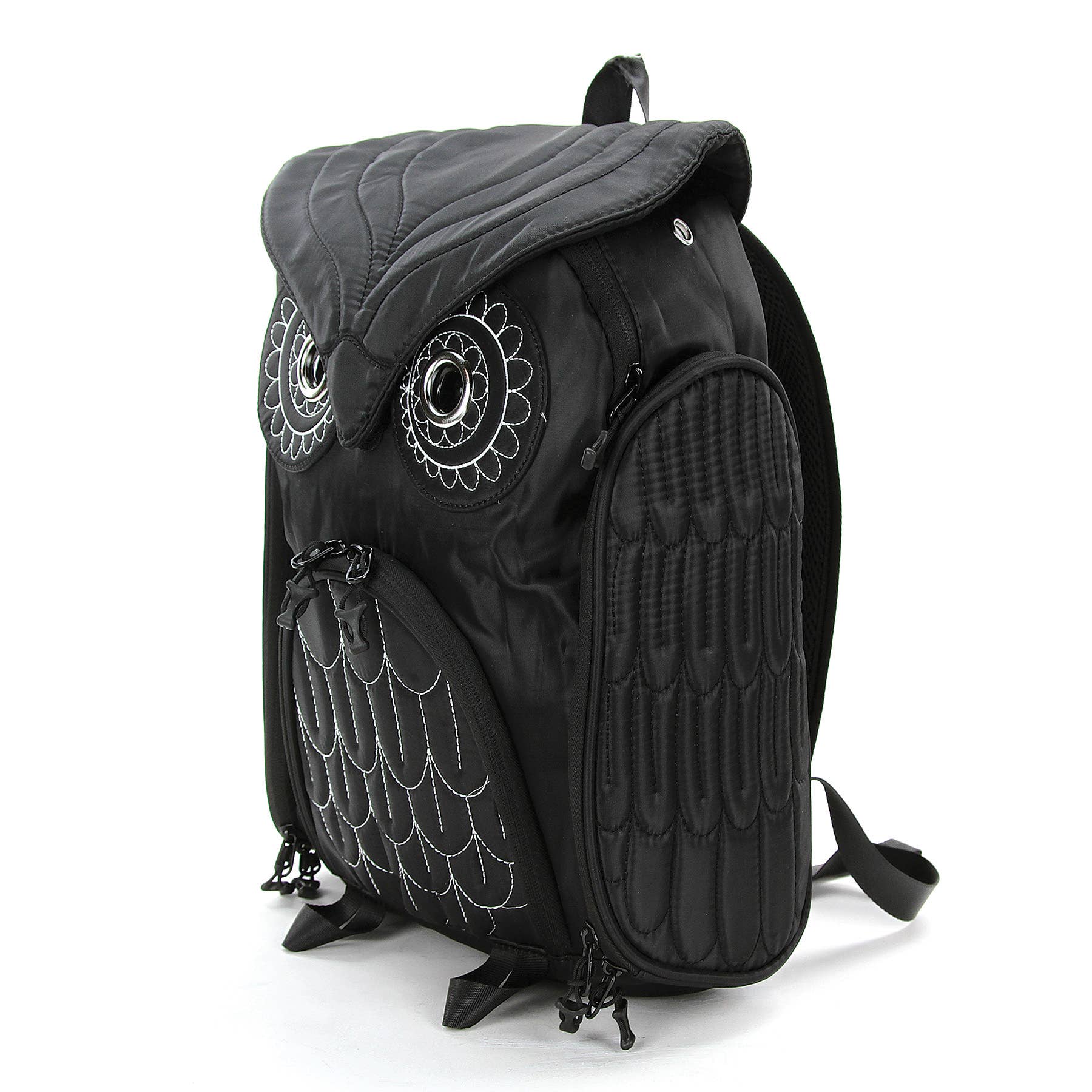 Black Owl Backpack