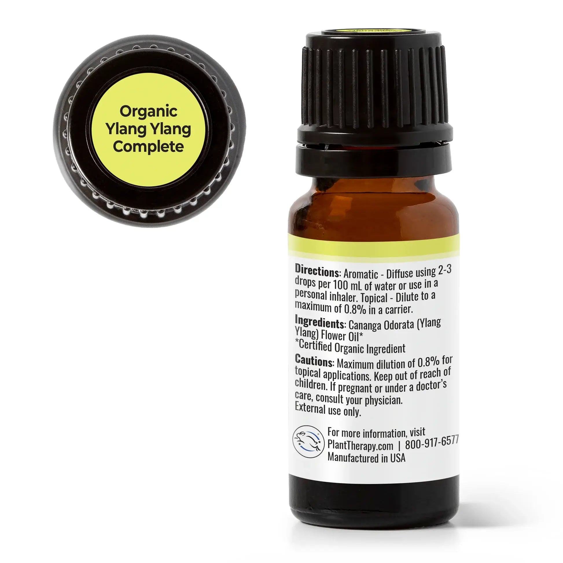 Organic Ylang Ylang Complete Essential Oil 10 mL