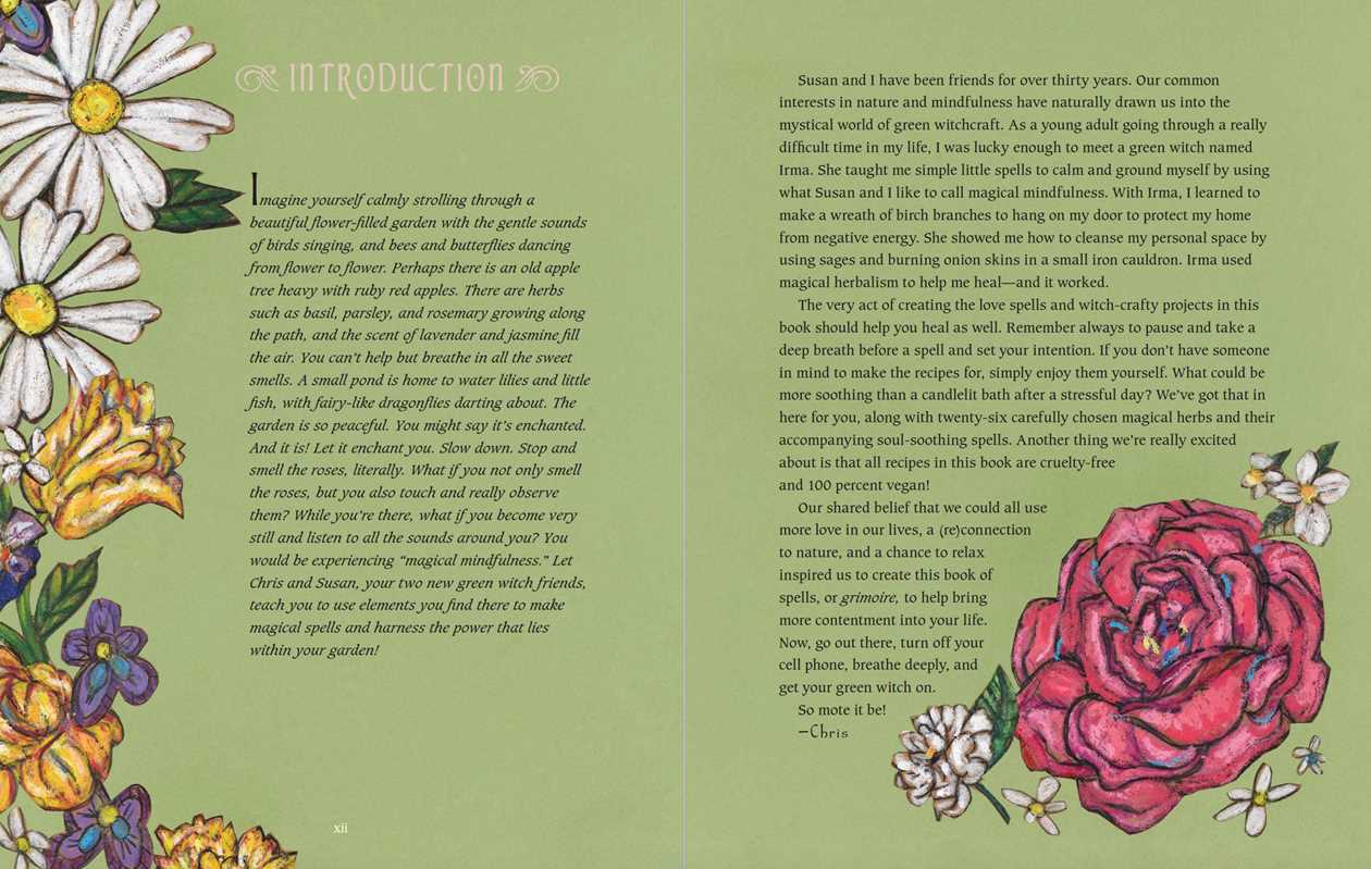 Green Witch's Guide to Magical Plants & Flowers by Chris Young