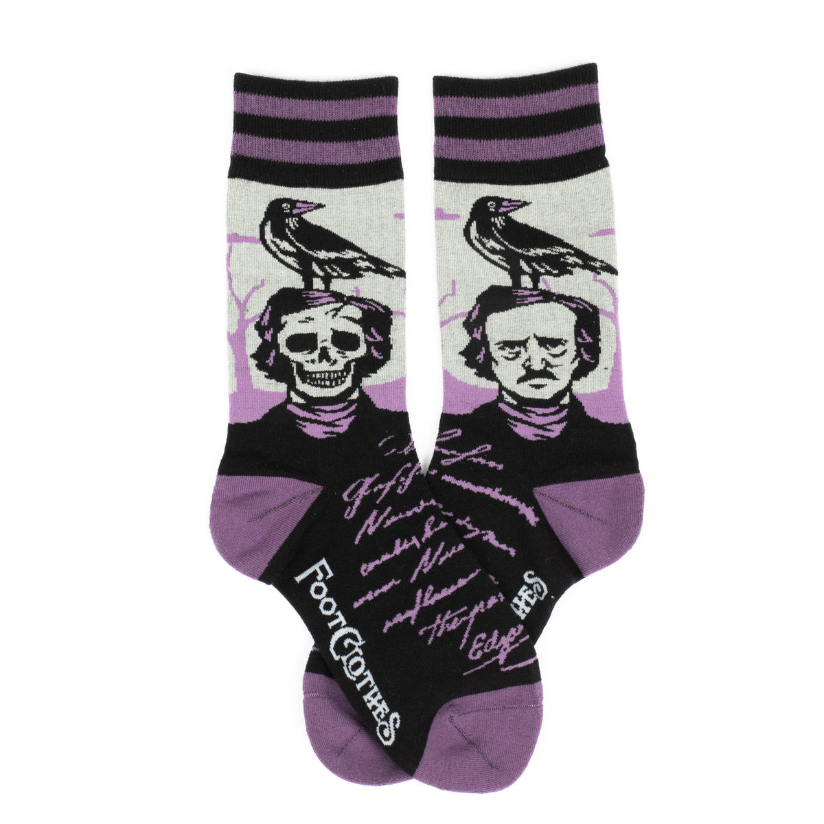 The Raven Poe Socks