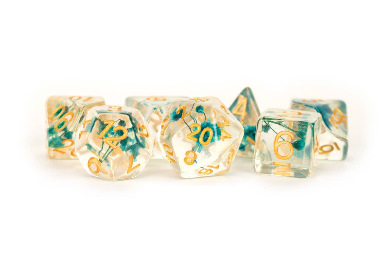 D&D Resin Inclusion Dice: Choose your Style!