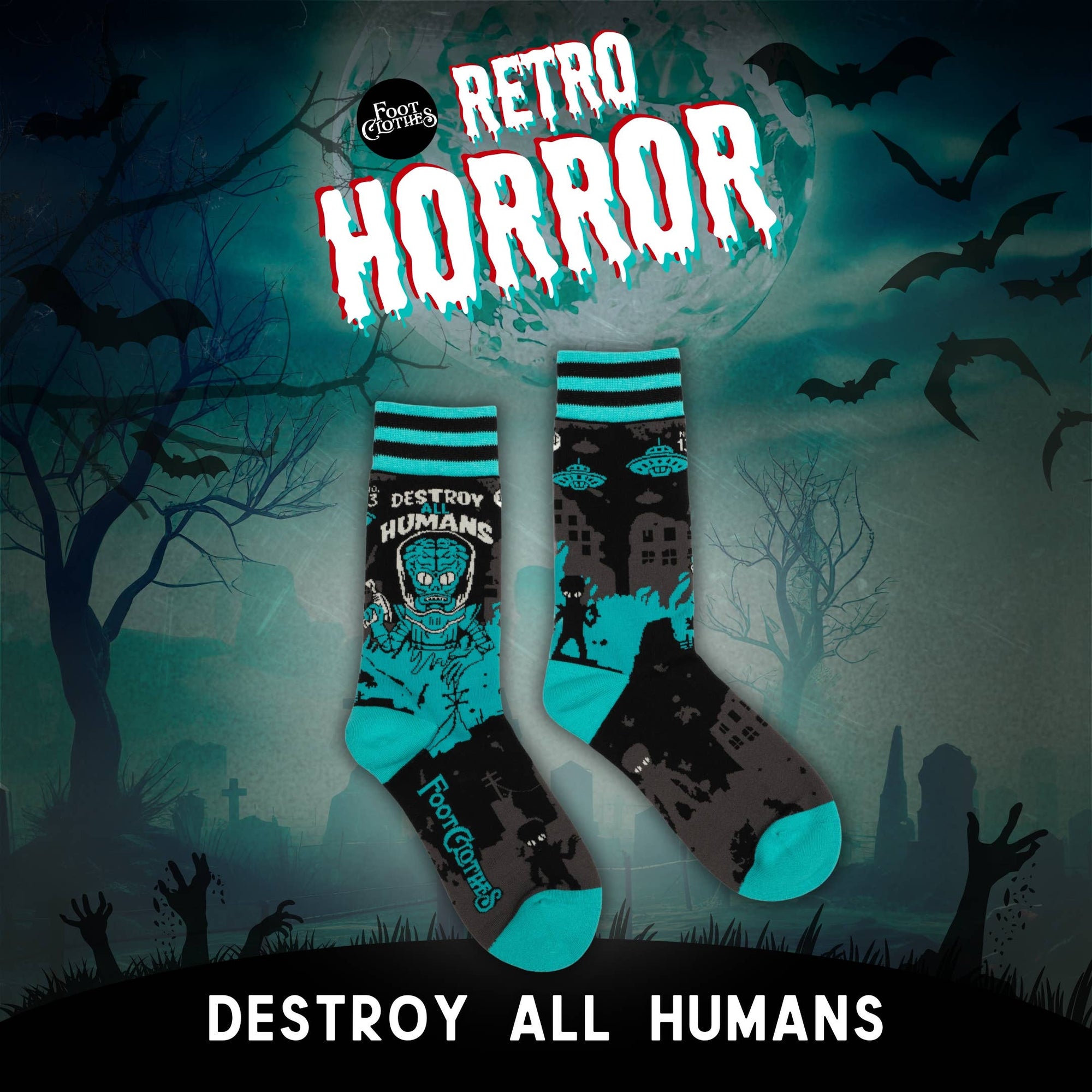 Destroy All Humans Crew Socks