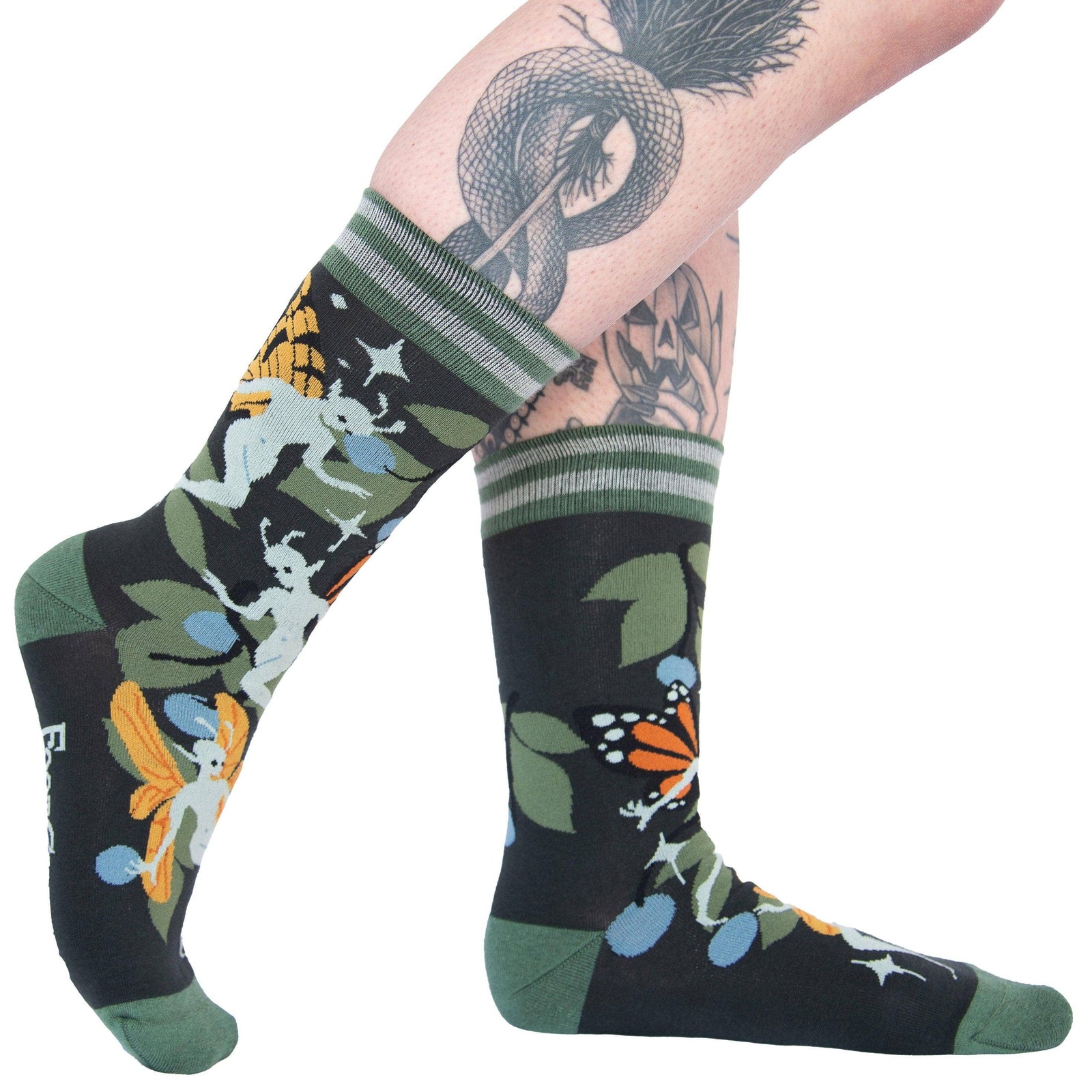 Fanciful Fairies Crew Socks