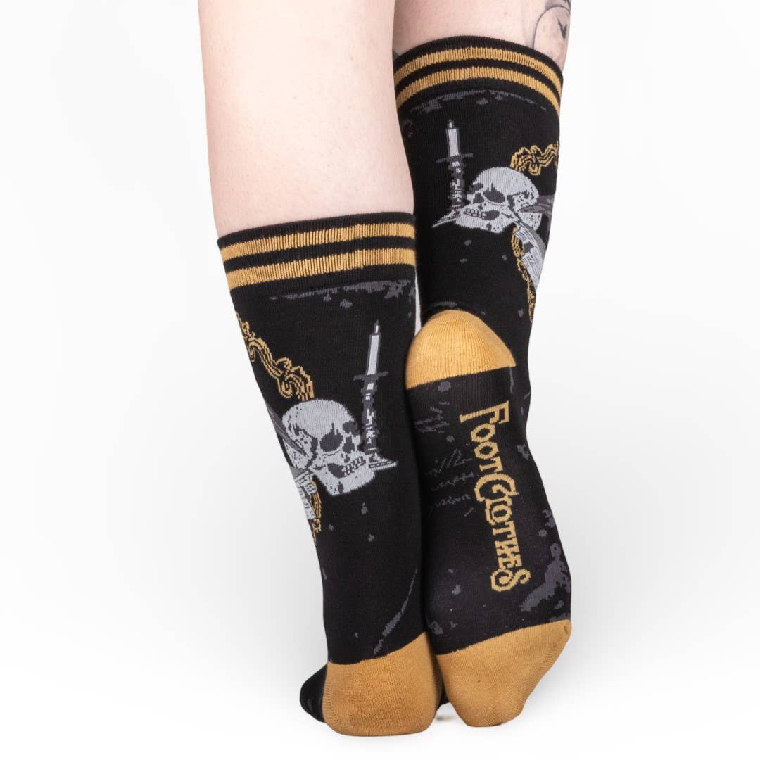 Raven's Grimoire Crew Socks