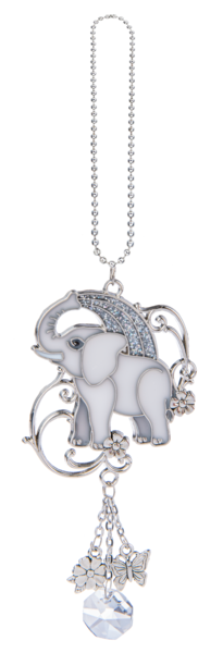 Enchanting Elephant Car Charm