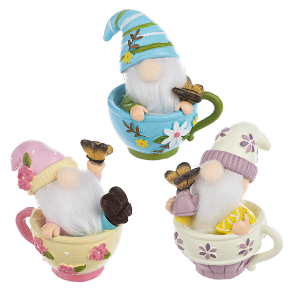 Tea Gnome Figurine