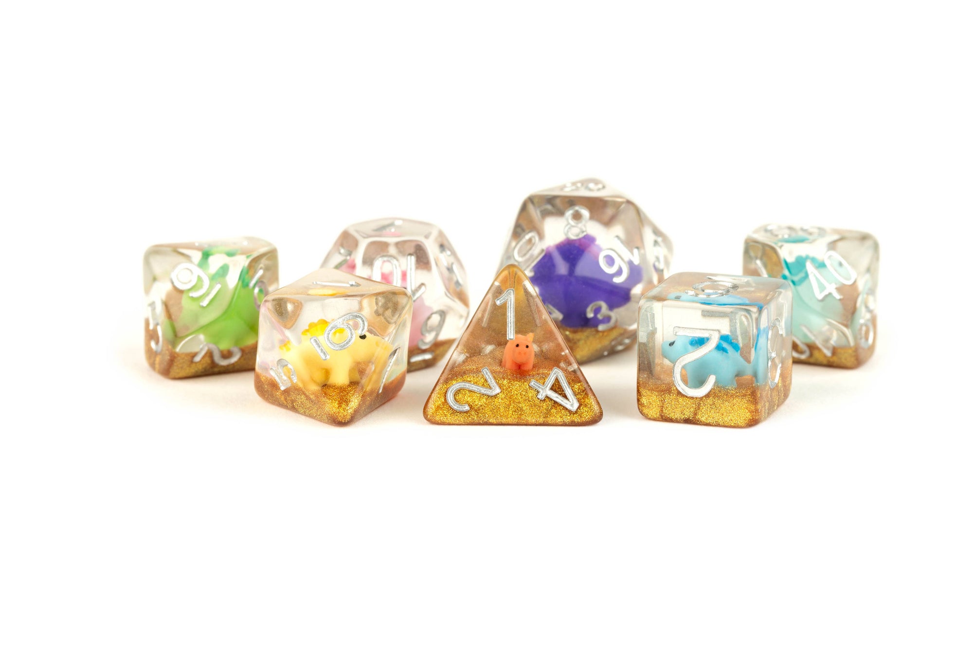 D&D Resin Inclusion Dice: Choose your Style!