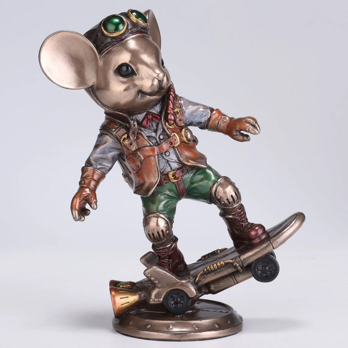 Steampunk Jet Engine Skater Mouse