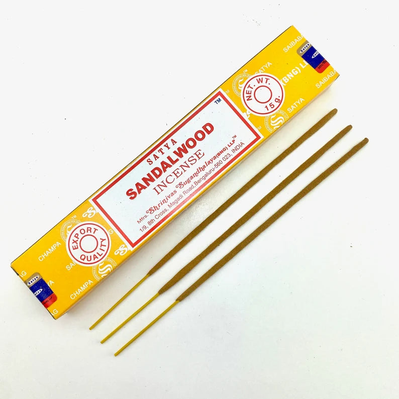 Satya Sandalwood Incense Sticks 15g